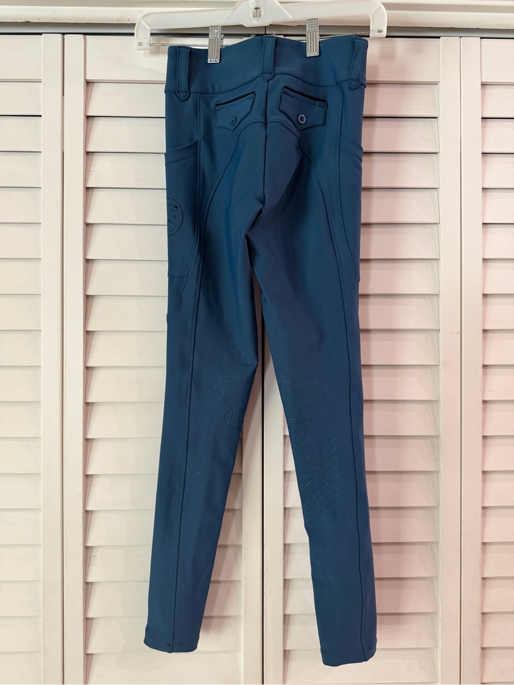 Free Ride Equestrian Lux Zip Breeches in Ocean Full Seat Women's - Size XXS - Picture 4 of 8